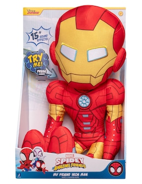 Peluche de Iron Man Spidey And His Amazing Friends de 30 cm