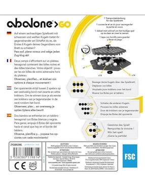 Abalone GO Asmodee