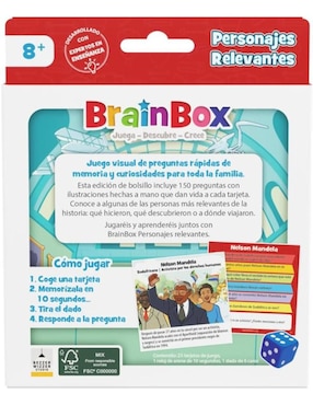 Brainbox Pocket Personajes Relevantes Asmodee