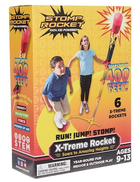 Lanzador de cohete Stomp Rocket