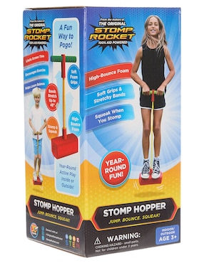 Pogo stick Stomp Rocket