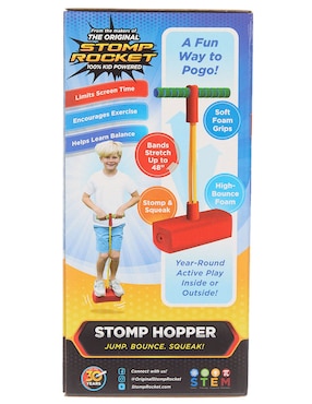 Pogo stick Stomp Rocket