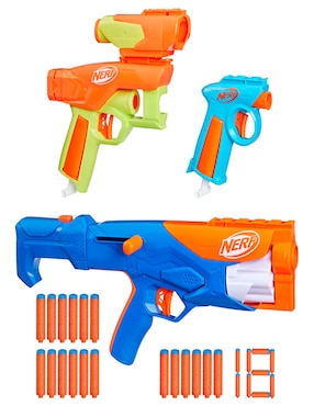 Lanzadardos Nerf Gear Up Pack