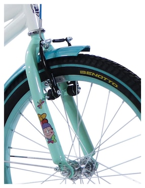 Bicicleta infantil Benotto rodada 20 Giselle para niña