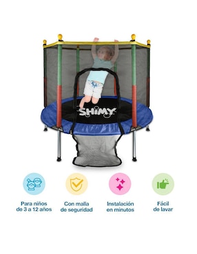 Trampolín Shimy para Niños 3 a 12 Años