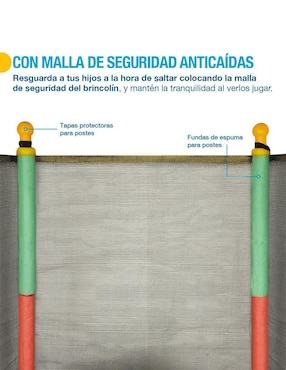 Trampolín Shimy para Niños 3 a 12 Años