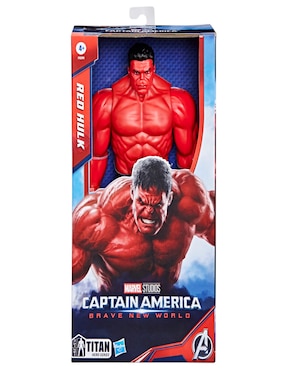 Figura de acción articulada Captain America Brave New World Red Hulk titan hero Hasbro