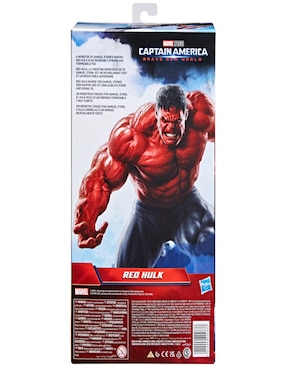 Figura de acción articulada Captain America Brave New World Red Hulk titan hero Hasbro