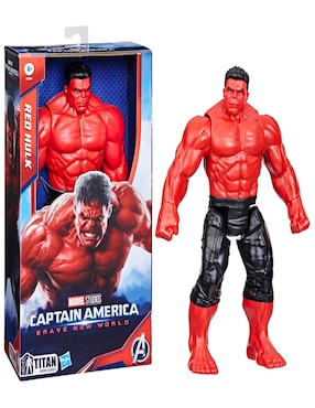 Figura de acción articulada Captain America Brave New World Red Hulk titan hero Hasbro