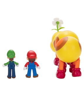 Figura de acción articulada Super Mario Wiggler, Mario y Luigi collectors Jakks Pacific