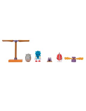 Set figuras acción articulada Sonic Boom Sonic The Hedgehog collectors Jakks Pacific con movimiento