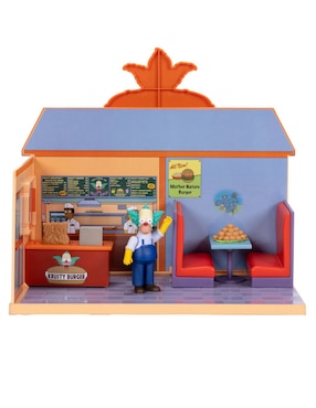 Set figuras de juguete The Simpsons Krusty el payaso Jakks Pacific