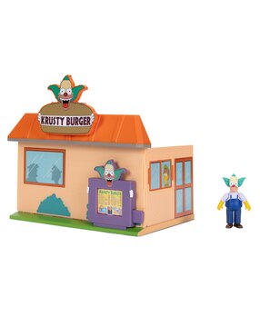 Set figuras de juguete The Simpsons Krusty el payaso Jakks Pacific