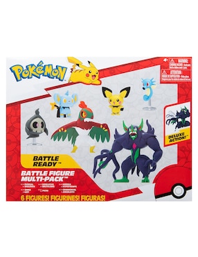 Set figuras acción articulada Pokémon collectors Jazwares
