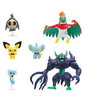 Set figuras acción articulada Pokémon collectors Jazwares