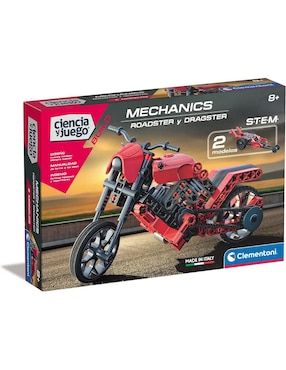 Clementoni Ciencia Y Juego Build Mechanics Roadster Y Dragster 55490