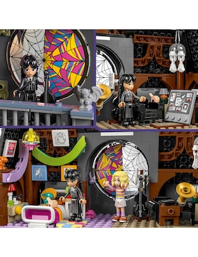 Lego Wednesday Dormitorio de Merlina y Enid 76781