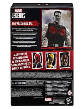 Figura de acción articulada Deadpool Colossus Marvel