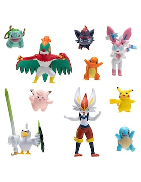 Set De Figura De Colección Pokémon