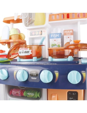 Accesorio de cocina juguete Simulation Kitchen con luz y sonido