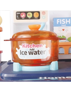 Accesorio de cocina juguete Simulation Kitchen con luz y sonido