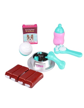 Peluche de Perro Pet Play Set de 11 cm