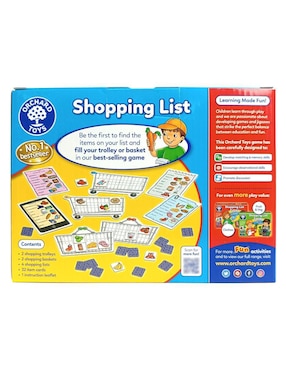 Shopping List Orchard Toys