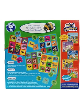 Little Bug Bingo Mini Game Orchard Toys