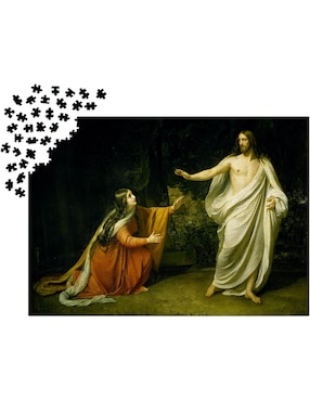 Rompecabezas Alexander Ivanov - Aparición de Cristo a María Enjoy Puzzle 1000 piezas