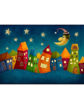 Rompecabezas Casas Alegres Fantásticas Casitas Enjoy Puzzle 1000 piezas