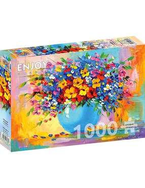 Rompecabezas Flores Ramo De Flores Enjoy Puzzle 1000 Piezas