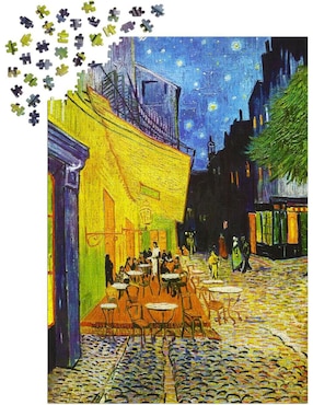 Rompecabezas Van Gogh - Café Terraza Enjoy Puzzle 1000 piezas