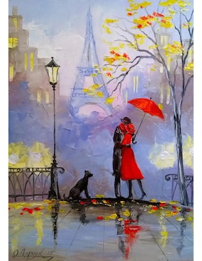 Rompecabezas Paris Día Lluvioso en París Enjoy Puzzle 1000 piezas