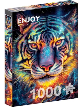 Rompecabezas Tigre Resiliencia De Tigre Enjoy Puzzle 1000 Piezas