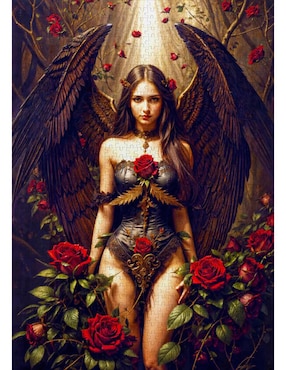 Rompecabezas Hadas mágicas Ángel Oscuro Enjoy Puzzle 1000 piezas