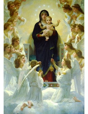 Rompecabezas Bouguereau: Virgen Con Ángeles Enjoy Puzzle 1000 piezas