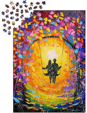 Rompecabezas Paisaje Amor Romántico Enjoy Puzzle 1000 piezas