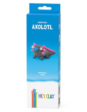 Arcilla para moldear ajolote hey clay
