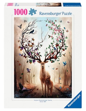 Rompecabezas ciervo mágico Ravensburger 1000 piezas
