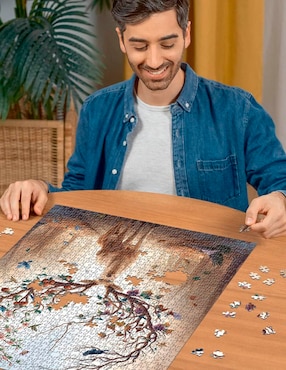Rompecabezas ciervo mágico Ravensburger 1000 piezas