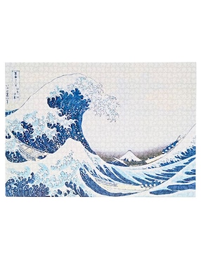 Rompecabezas La Gran Ola de Hokusai Ravensburger 1000 piezas