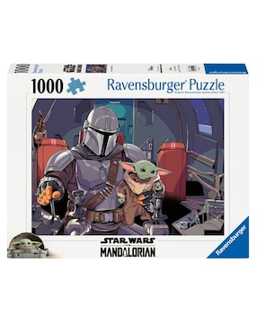 Rompecabezas Star Wars Mandalorian Ravensburger 1000 piezas