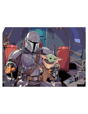 Rompecabezas Star Wars Mandalorian Ravensburger 1000 piezas