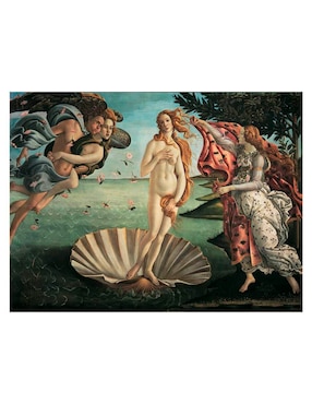 Rompecabezas Nacimiento de Venus Botticelli Ravensburger 1000 piezas
