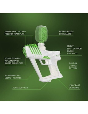 Pistola para videojuegos Gel Blaster