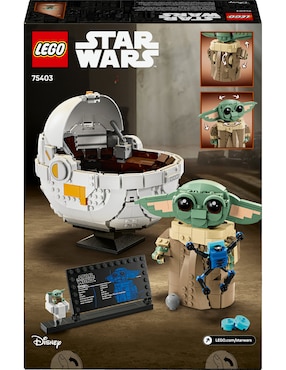 Lego Star Wars Grogu con Aerocuna 75403