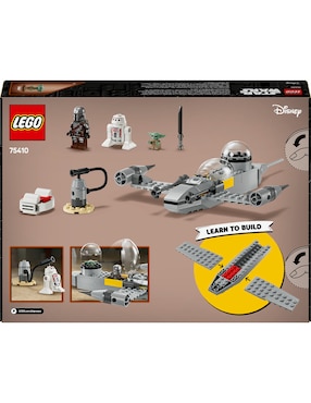 Lego Star Wars Caza Estelar N-1 de Mando y Grogu 75410