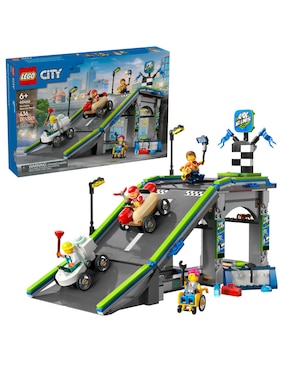 Lego City Sin Límites: Rampa De Aceleración Para Coches De Carreras 60460