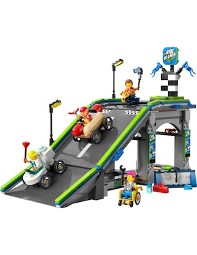 Lego City Sin Límites: Rampa de Aceleración para Coches de Carreras 60460
