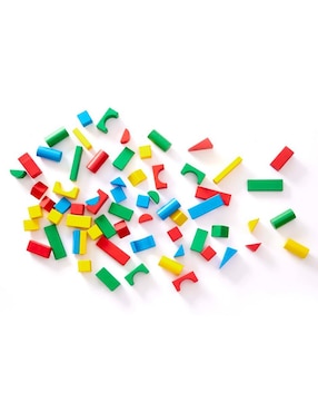 Melissa & Doug 100 Bloques de madera